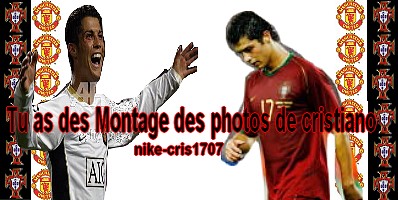 Tu as des Montage des photos de cristiano ronaldo